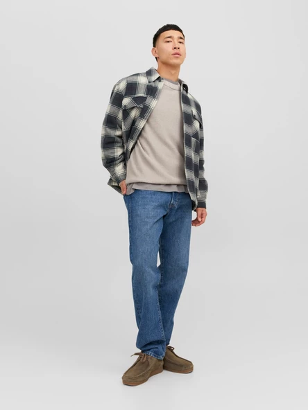 JACK JONES Erkek Örme Kazak 12243116 - Resim 3