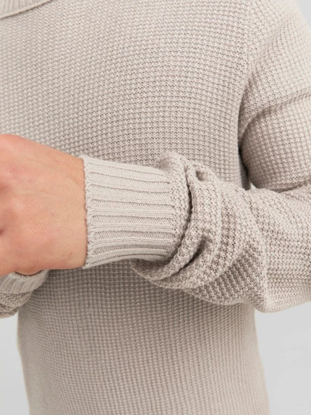 JACK JONES Erkek Örme Kazak 12243116 - Resim 4