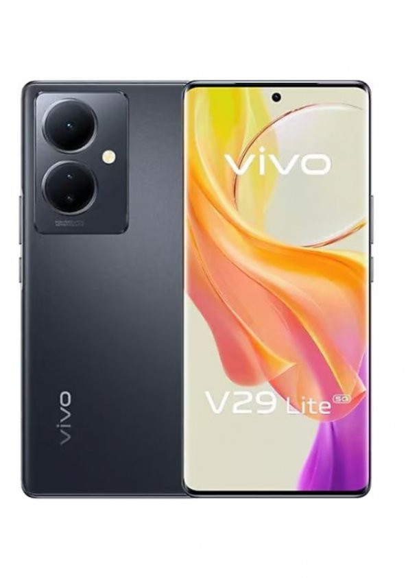 Vivo V29 Lite 8GB Ram 256GB Siyah  (Vivo Türkiye Garantili)