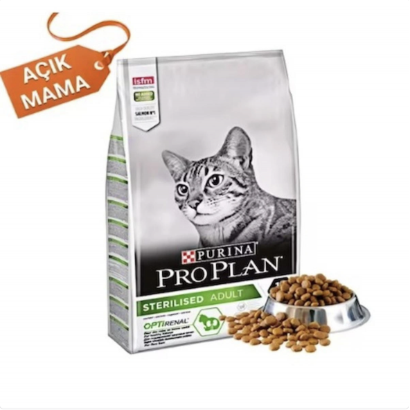 Pro Plan Sterilised Somonlu Kısırlaştırılmış Kedi Maması 5 kg AÇIK MAMA