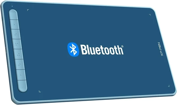 XP-Pen Deco LW Bluetooth Kablosuz Grafik Çizim Tableti 10x6  - Mavi