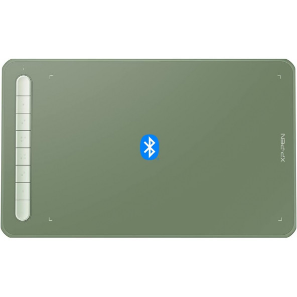 XP-Pen Deco MW Bluetooth Kablosuz Grafik Çizim Tableti 8x5 - Yeşil