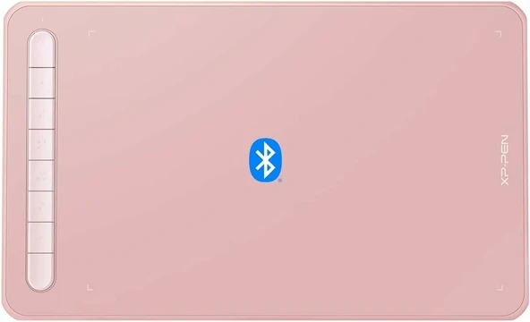 XP-Pen Deco MW Bluetooth Kablosuz Grafik Çizim Tableti 8x5 - Pembe