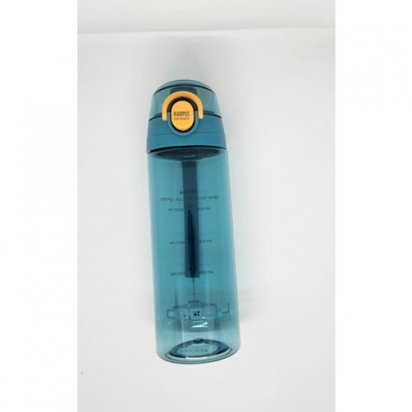 Kilitli Trıtan Matara 600ml Mavi - 3