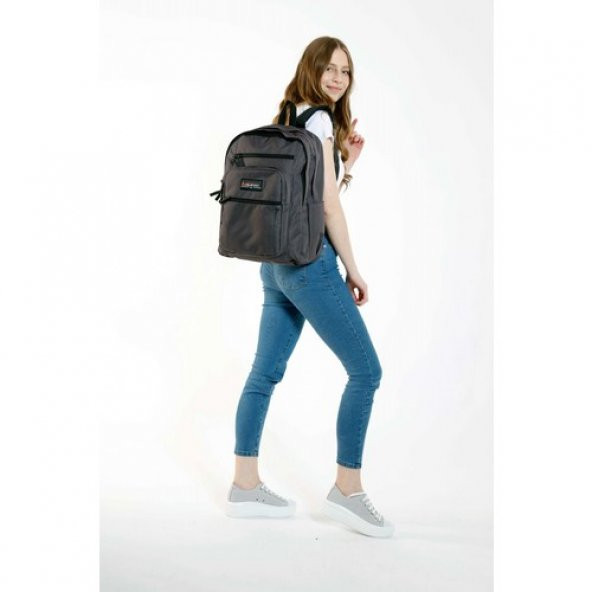 Kaukko Full Pocket Sırt Çantası (gri)adet - Resim 3