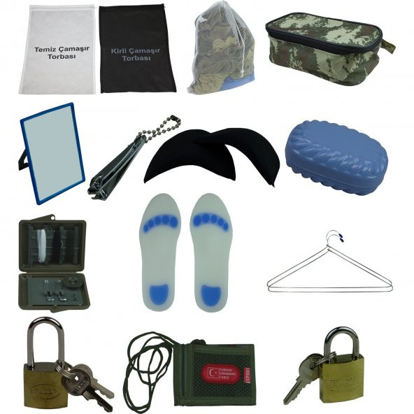 Asker 15 Acemi Ve BedelliAsker Malzemesi 15 Parça Set 42315 ürün görseli