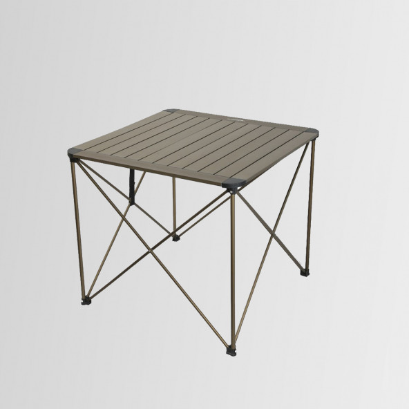 Nurgaz NG-AKM Campout Alüminyum Kamp Masası Küçük Portable Katlanabilir Çanta Hediyeli