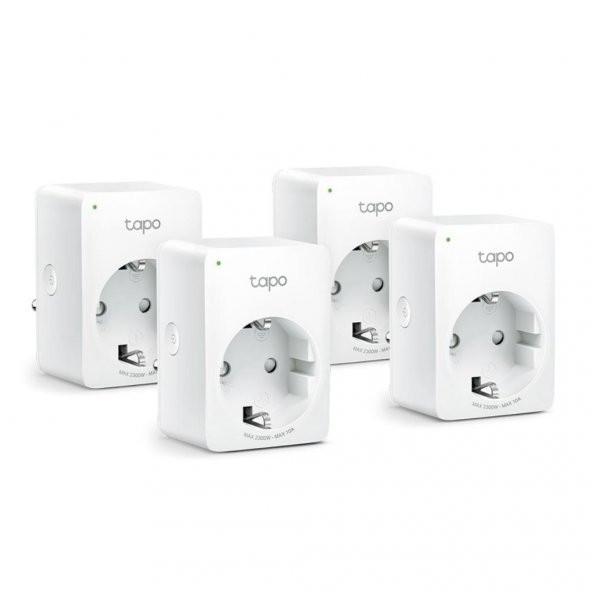 TP-Link Tapo P100 Mini Wi Fi Akıllı Priz 4'lü - 6
