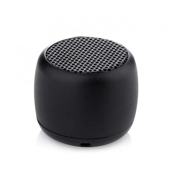 YeniTech Mini Bluetooth Siyah Hoparlör Taşınabilir Yüksek Sesli Şarjlı Hoparlör