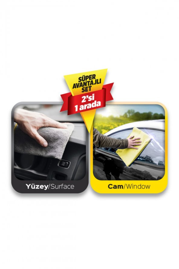 Cam + Detay Temizlik Bezi - 2