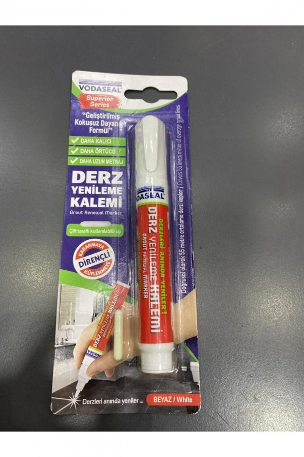 Kokusuz Suya Dayanıklı Hızlı Kuruyan Derz Kalemi - 2