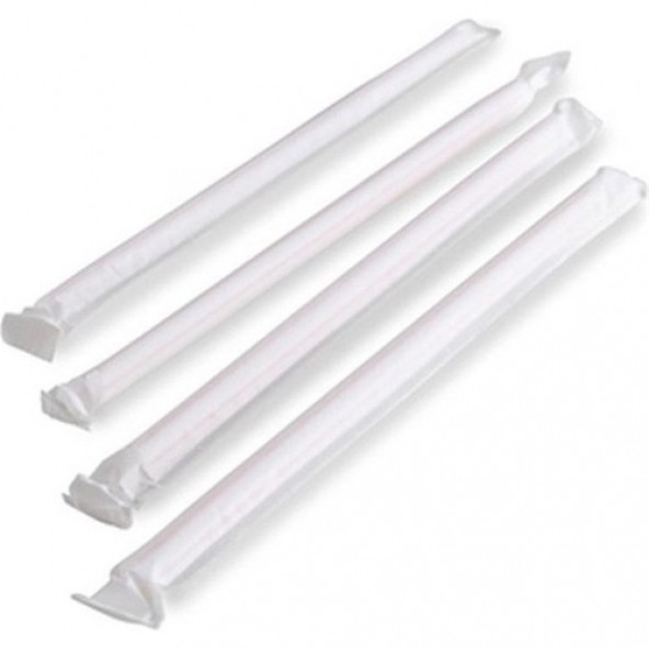 BonaPipet Kağıtlı Pipet 19 cm  200'lü x 5 Paket - 3