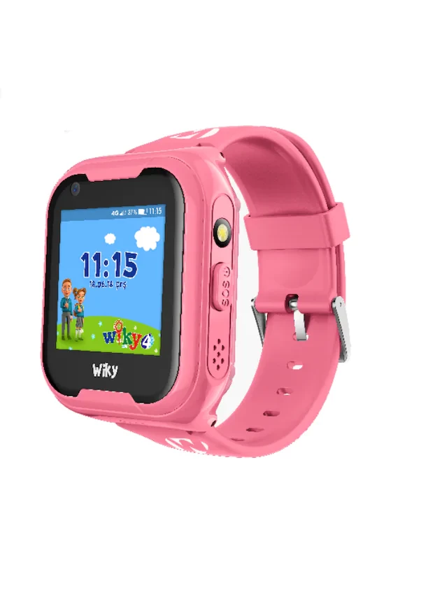 Wiky Watch 4G Görüntülü Konuşma Akıllı Çocuk Saati Pembe (Distribütör Garantili)
