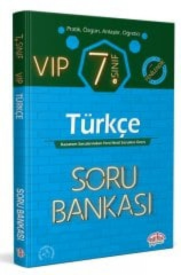 7. Sınıf Vıp Türkçe Soru Bankası  - Editör Yayınevi