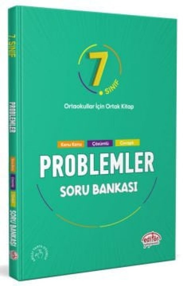7. Sınıf  Problemler Soru Bankası  - Editör Yayınevi