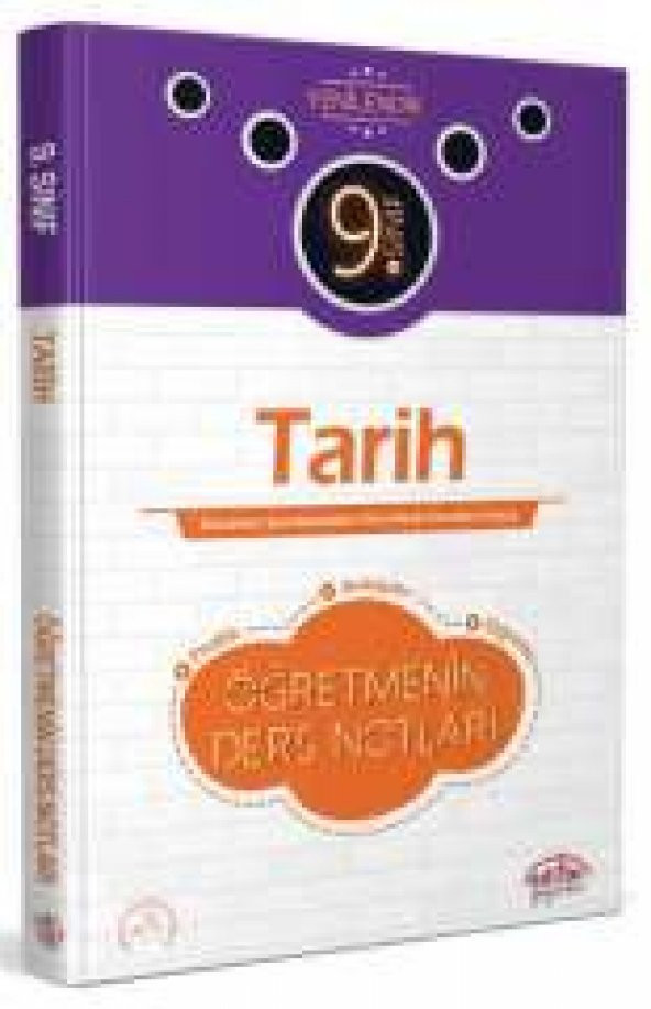 9. Sınıf Vip Tarih Öğretmenin Ders Notları - Editör Yayınevi