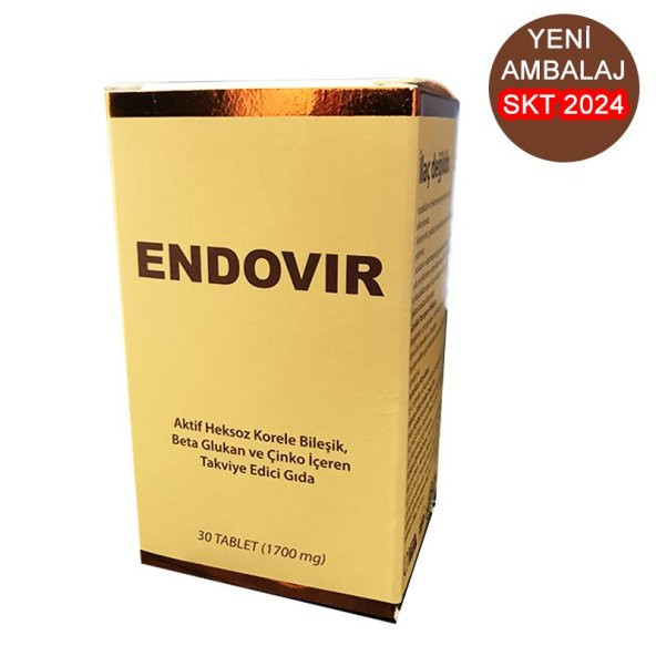 KRC Derma Endovir Takviye Edici Gıda 30 Tablet