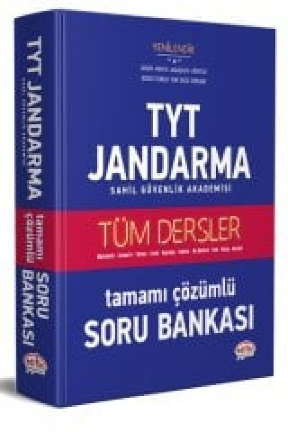 Tyt  Jandarma Tüm Dersler Tamamı Çözümlü Soru Bankası - Editör Yayınevi