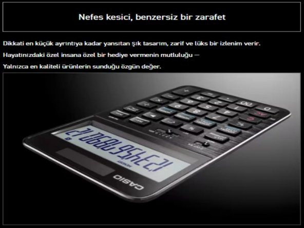 Casio S100X-BK-DJ Profesyonel 12 Hane Masa Üstü Hesap Makinesi - 6