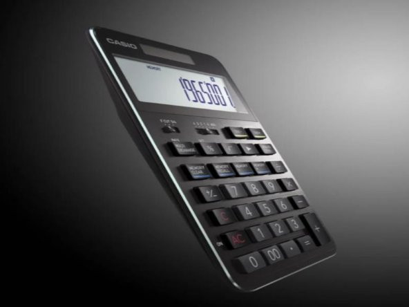 Casio S100X-BK-DJ Profesyonel 12 Hane Masa Üstü Hesap Makinesi - 9