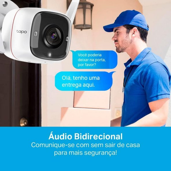 TP-Link Tapo C320WS Dış Mekan Wi-Fi Güvenlik Kamerası - 5