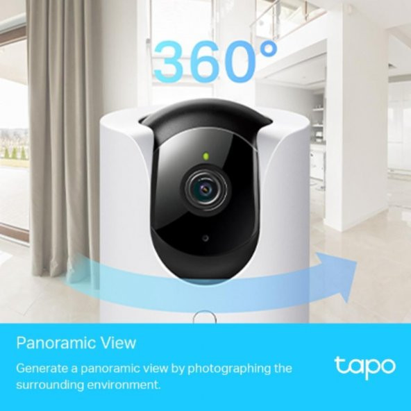 TP-Link Tapo C225, 2K QHD Yapay Zeka Ev Güvenliği Wi-Fi Kamerası - 5
