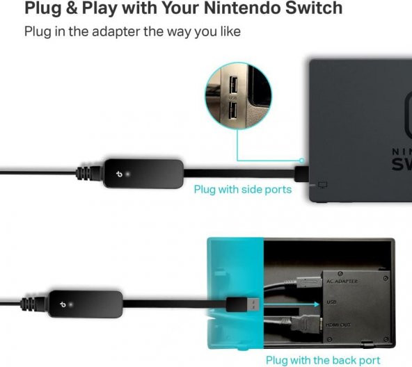 TP-Link UE306, USB 3.0 dan Gigabit Ethernet Dönüştürücü - 6