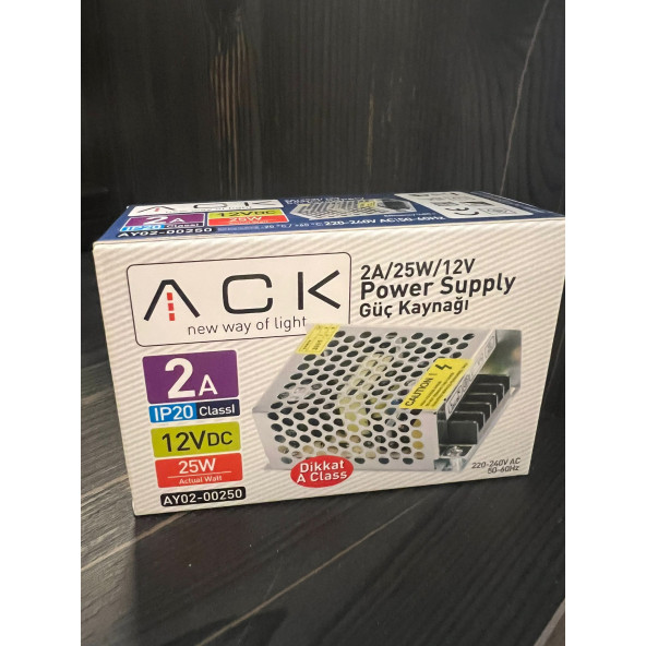 ACK 2A İnce Tip Led Trafosu AY02-00250