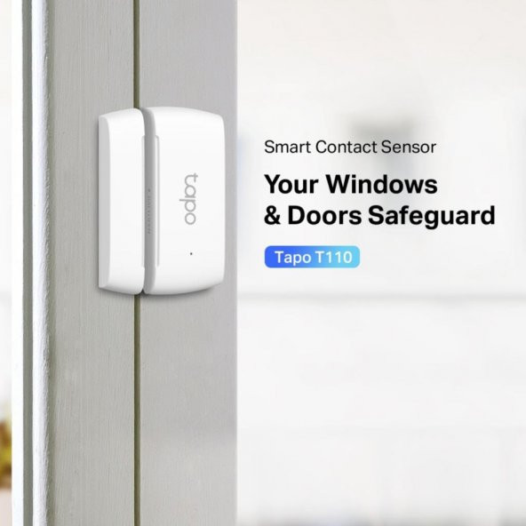 TP-Link Tapo T110 Smart Door/Window Sensor (Kapı ve Pencere Sensörü) - 3