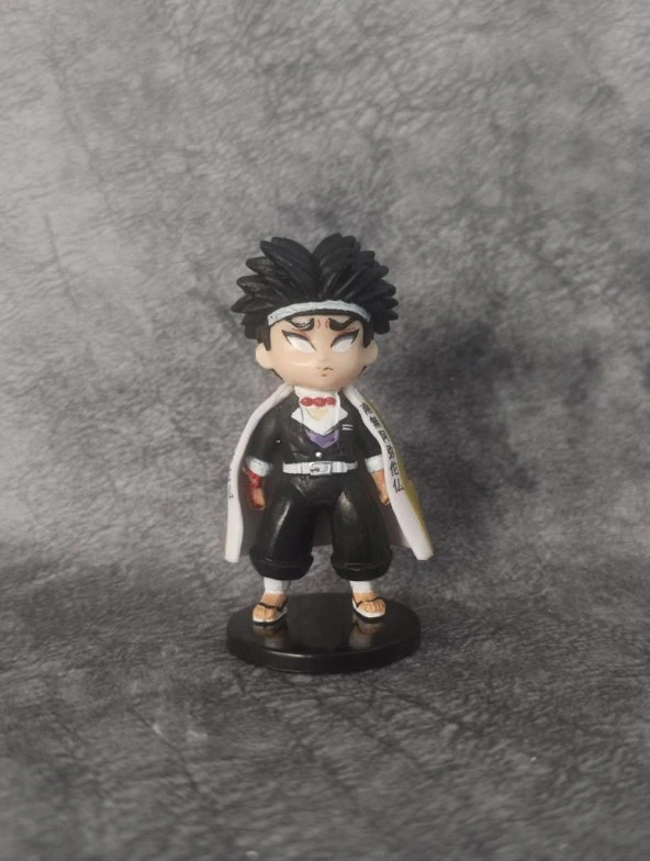 Anime Figür Demon Slayer Gyomei Himejima 9 cm Karakter Figür Oyuncak Biblo