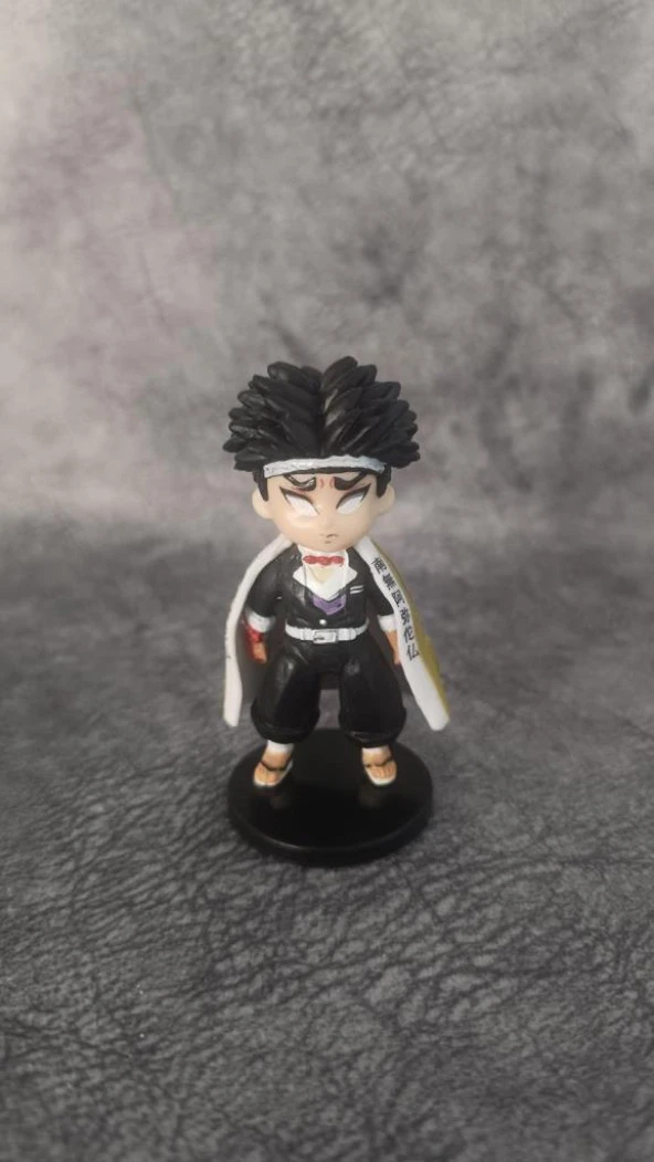 Anime Figür Demon Slayer Gyomei Himejima 9 cm Karakter Figür Oyuncak Biblo - Resim 2