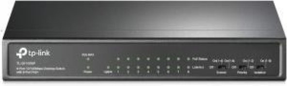 TP-Link TL-SF1009P 9-Port 10/100Mbps Desktop Switch with 8-Port PoE+