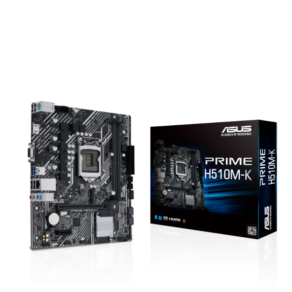 Asus PRIME H510M-K H510 DDR4 USB 3.2 HDMI/VGA PCI4.0 1200p Anakart