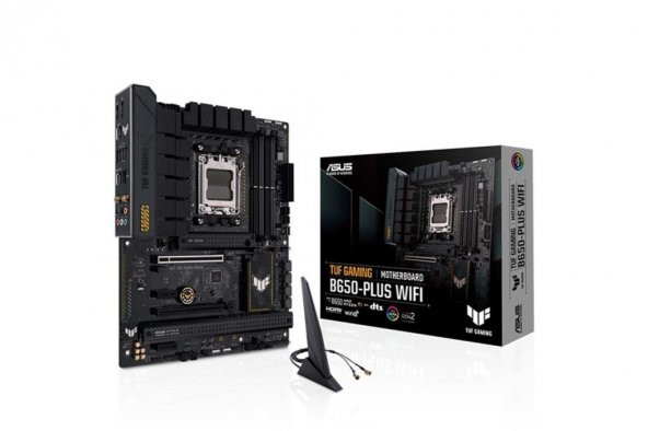 Asus TUF Gaming B650-Plus WIFI AMD B650 6400 MHz (OC) DDR5 Soket AM5 ATX Anakart