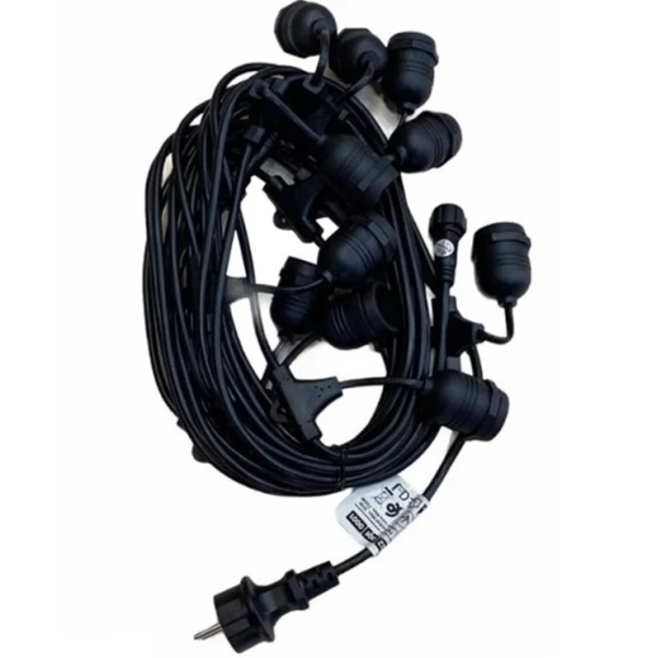 CATA CT 7070 Dış Mekan Aydınlatma Seyyar 10 MT 20 Duylu E27 - Resim 2