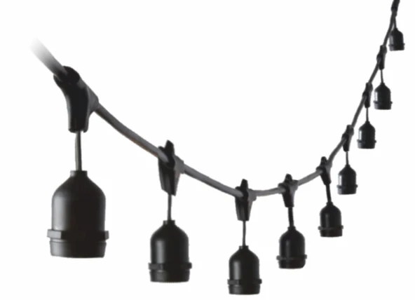 CATA CT 7070 Dış Mekan Aydınlatma Seyyar 10 MT 20 Duylu E27 ürün görseli