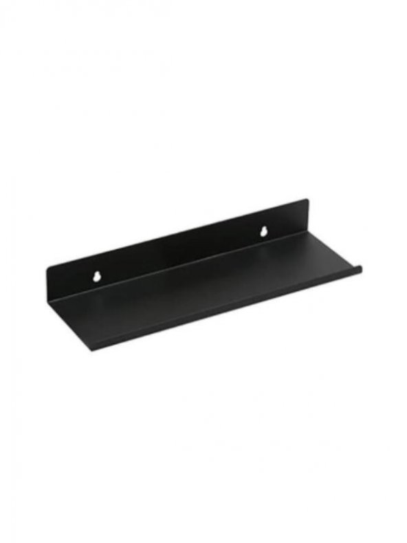 Metal Siyah Duvar Rafı Mutfak Banyo Oda Rafı 20 cm 30 cm 40 cm 3 lü Paket - 8