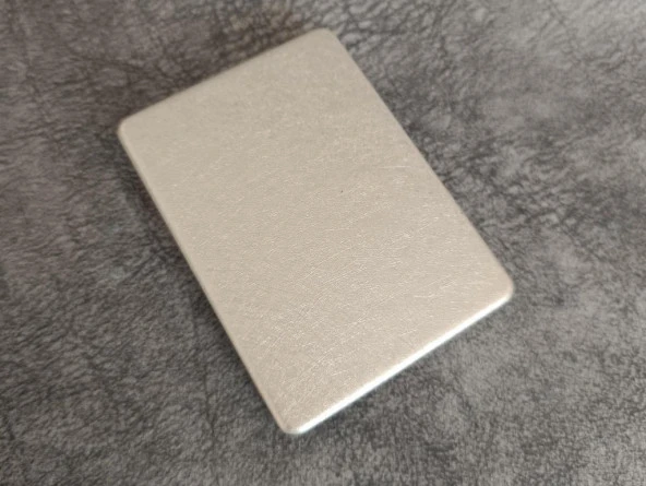 Cep Ayna Avokada Makyaj Çanta Seyahat Taşınabilir Ayna Simli Sulu Kozmetik - 4