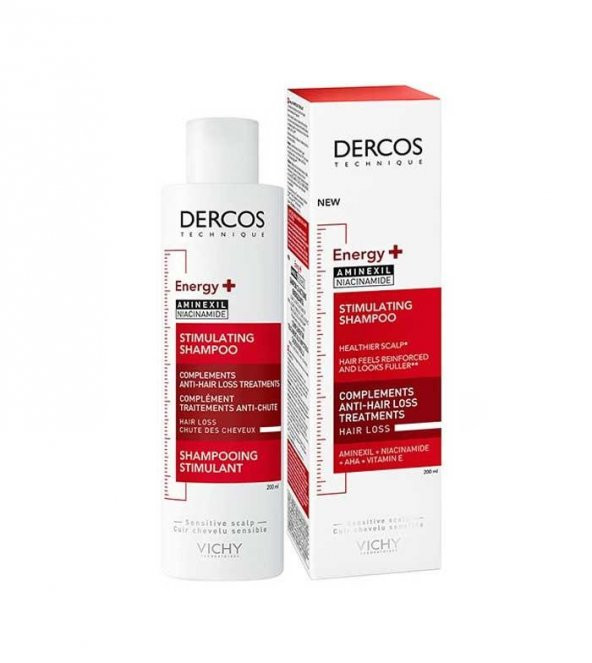 Dercos Energy+ Saç Dökülmesine Karşı Şampuan 200 ml