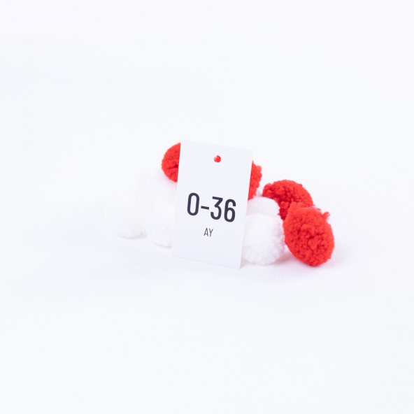 0-36 Ay delikli, kart seti, 4 x 6 cm  10 adet