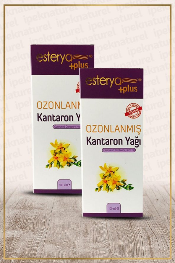 Esterya Plus Ozonlanmış Kantaron Yağı 2 x 100 ML