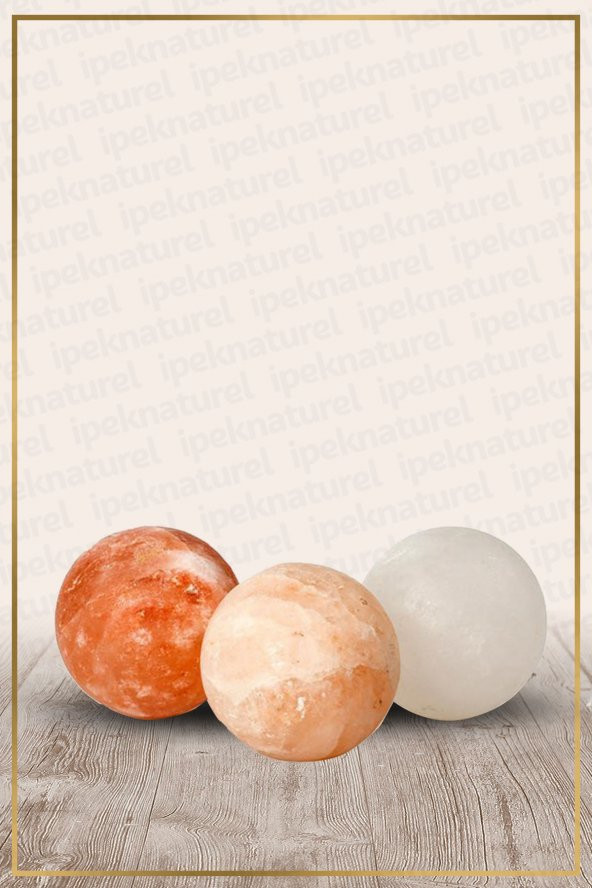 Himalaya Tuz Taşı Daire Şekilli Tuz Sabunu (Şekilli Masaj Taşı) 1 Adet - 2