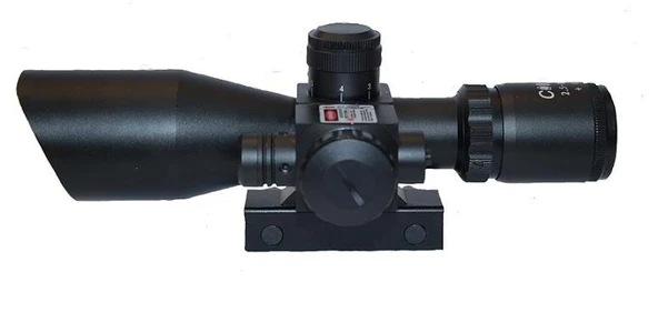 Spike Işıklı Lazerli Dürbün 2.5-10x40E ürün görseli 1