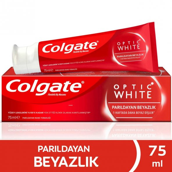 Colgate Optik Beyaz 75 Ml Parıldayan Beyazlık - 2