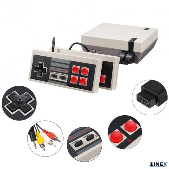 Winex Retro Game Konsol 620 Oyunlu - 3