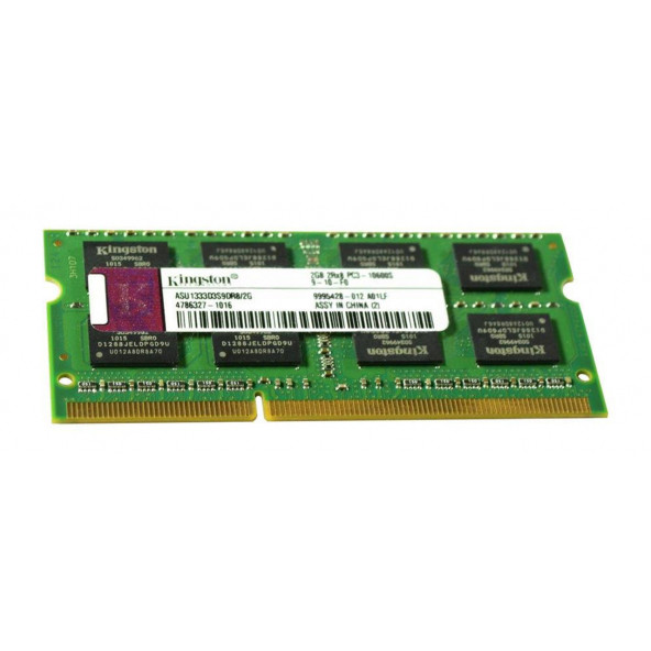 Kingston ASU1333D3S9DR8/2G 2GB PC3-10600S-9-10-F0 DDR3-1333MHz Laptop Memory RAM