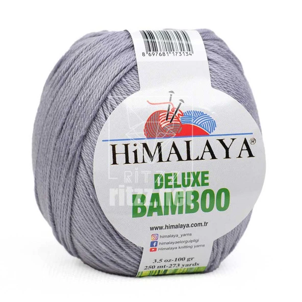 Himalaya Deluxe Bamboo 124-36 Mat Gri - 2