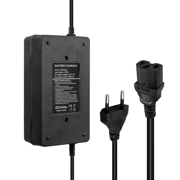 POWERMASTER PM-31124 ADJ160-00  48 VOLT - 20 AMPER ELEKTRİKLİ BİSİKLET ŞARJ CİHAZI - 2