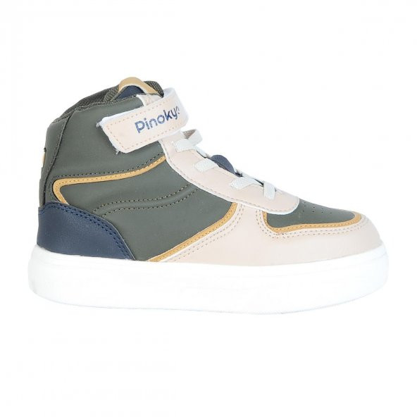 Pinokyo Chicago Haki Cırtlı Boğazlı Erkek Çocuk Spor Ayakkabı ürün görseli