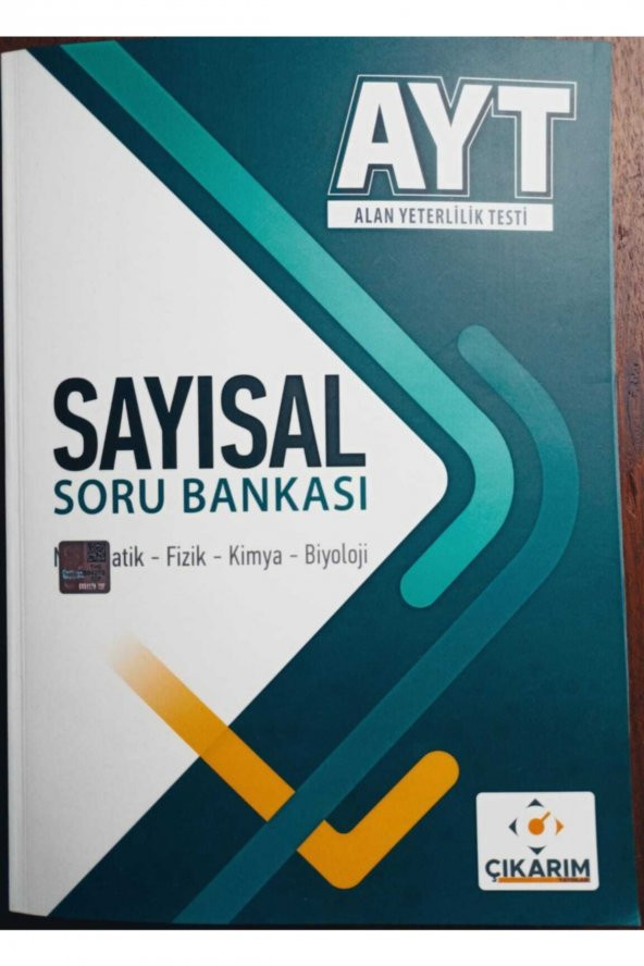 AYT- Çıkarım Sayısal Soru Bankası Matematik Fizik Kimya Biyoloji